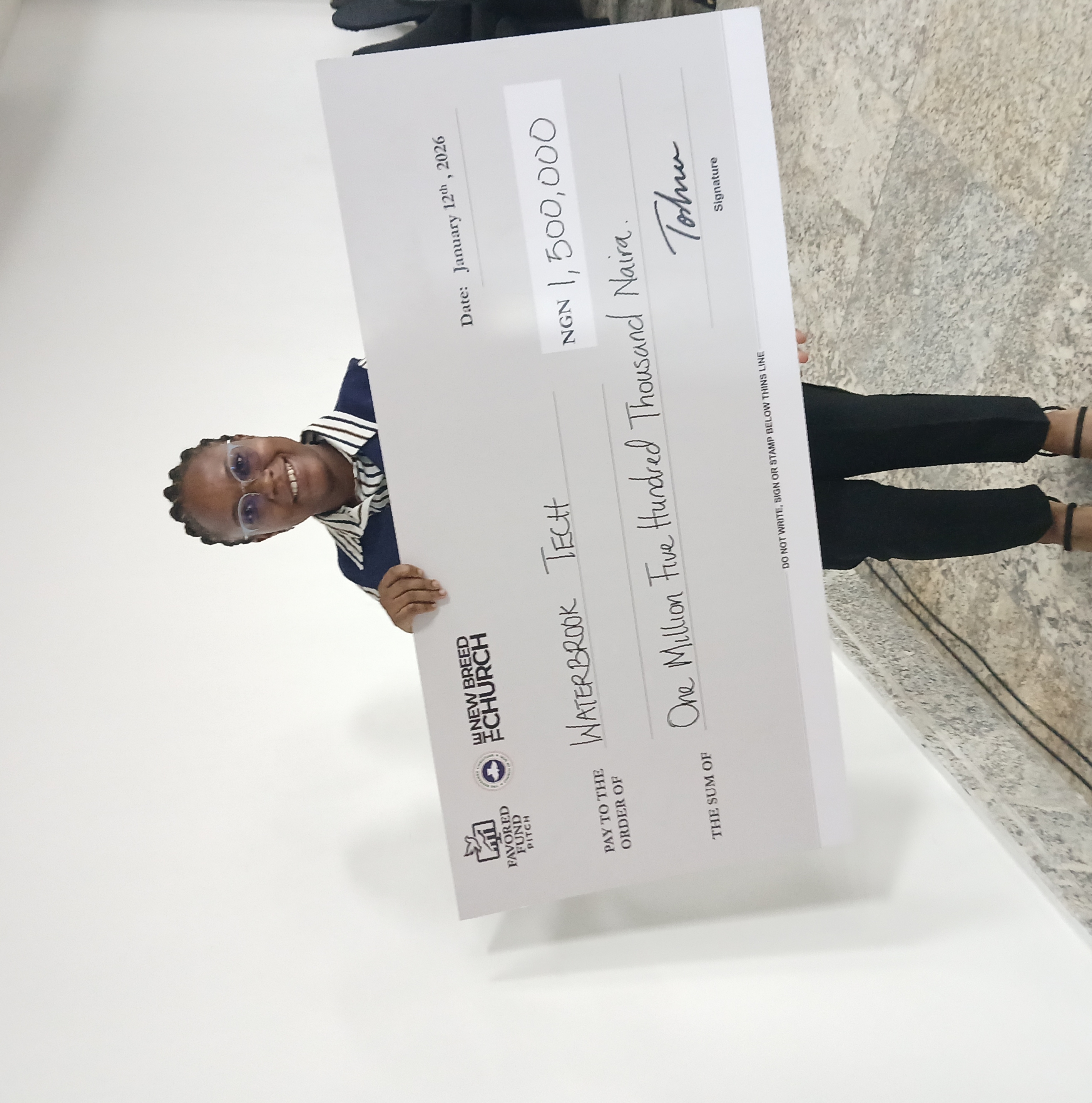 Favoured Fund Pitch win in Lagos